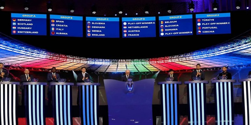  Italia, Tây Ban Nha Croatia đã rơi vào cùng bảng B của Euro 2024